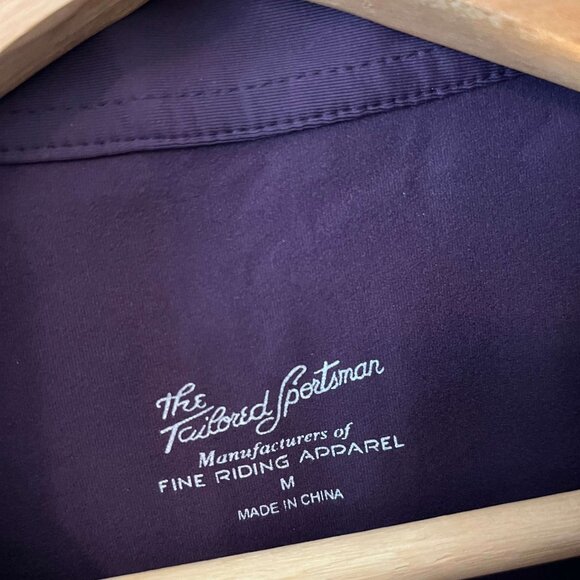 The Tailored Sportsman Purple Tank Top - Picture 4 of 5